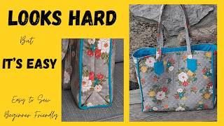 You'll Never Guess How Easy This Beautiful Tote Bag Is to Make