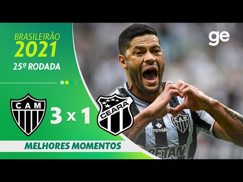 Gols e lances de Atlético Mineiro x Ceará