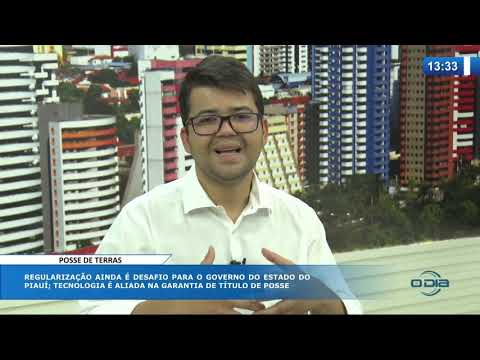 O DIA NEWS (28.10) Chico Lucas (Dir. Geral INTERPI) - Regularização Fundiária