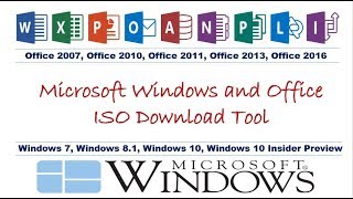 Microsoft Windows and Office ISO download tool (Legally) | Hindi