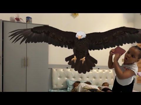 A PRAYERFUL 2 YEARS OLD BABY SAVED HER PREGNANT MUM FROM AN EVIL BIRD