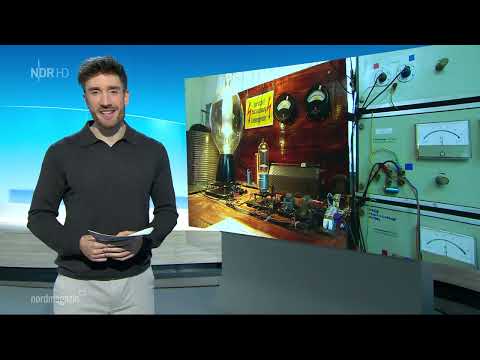 SENDER NACHBAU VON 1923 NDR TV BERICHT 29.10.23 100 JAHRE RUNDFUNK IN DEUTSCHLAND