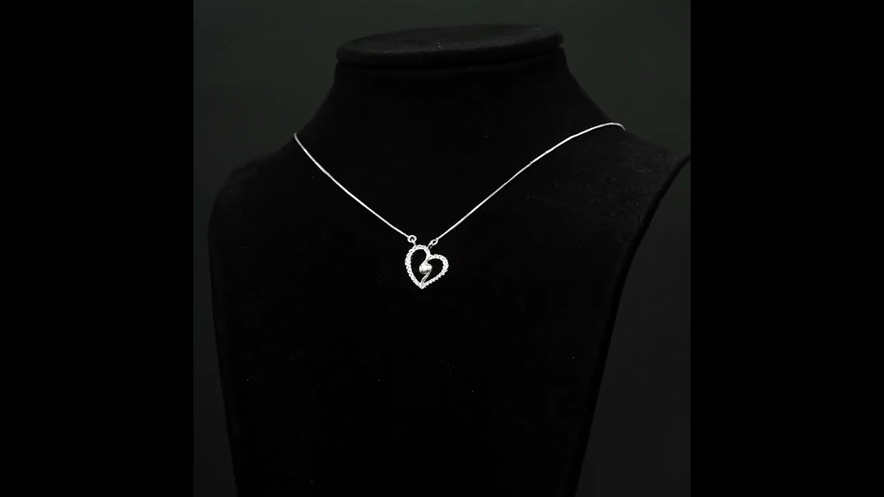 Dây chuyền DCJ08 S925 Fairy Heart, quà tặng Valentine ý nghĩa, Chariot Jewelry