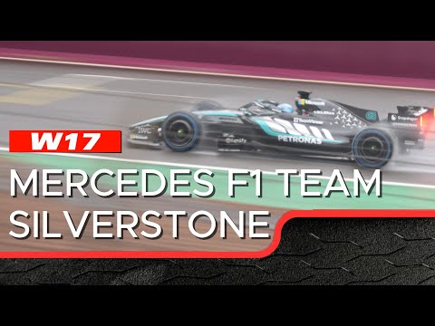 Mercedes W17 First Wet Run at Silverstone | 2026 F1 Car Driven by George Russell