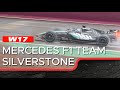 Mercedes W17 First Wet Run At Silverstone 2026 F1 Car Driven By George Russell