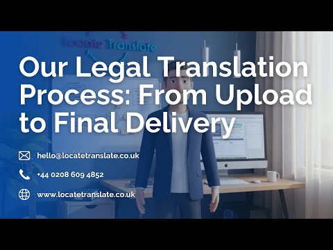 Our Legal Translation Process: From Upload to Final Delivery