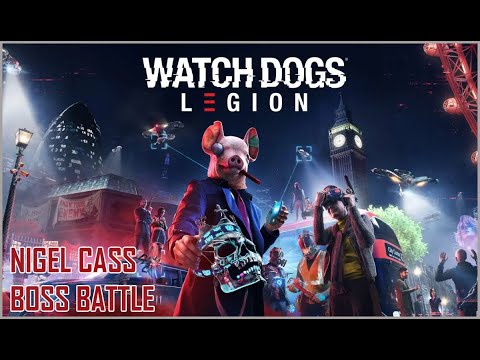 Watch Dogs Legion Nigel Cass Boss Battle | Professional Hitman Gameplay