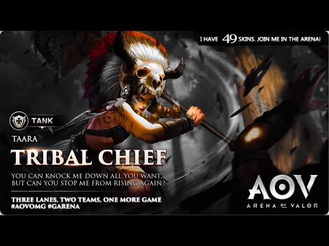 Garena AOV Arena Of Valor - Taara Tribal Chief gameplay
