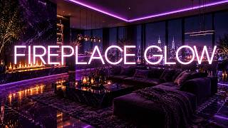 FIREPLACE GLOW 🌙 R&B Mix Playlist | Cozy Night Vibes, Relaxing & Study Music