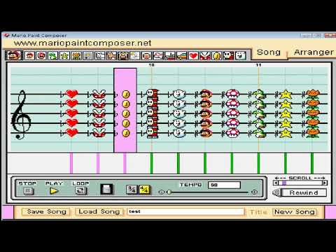 Mario Paint Composer: all