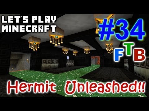 Minecraft FTB Hermitcraft Unleashed Ep. 34 - Seriously Upgraded !!!