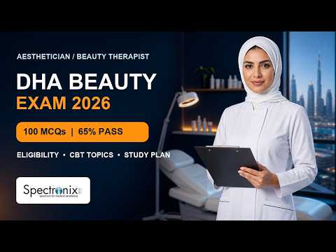 DHA Beauty Therapist Prometric Exam 2026 | 100 MCQs, Eligibility & CBT Topics
