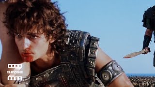 Menelaus and Paris Fight for Helen of Troy