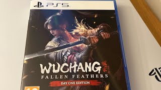 Wuchang Fallen Feathers PS5 unboxing and gameplay. Day one edition.