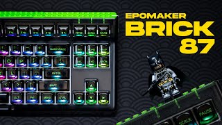 Lego Keyboard? - Epomaker Brick 87 Review & Sound Test