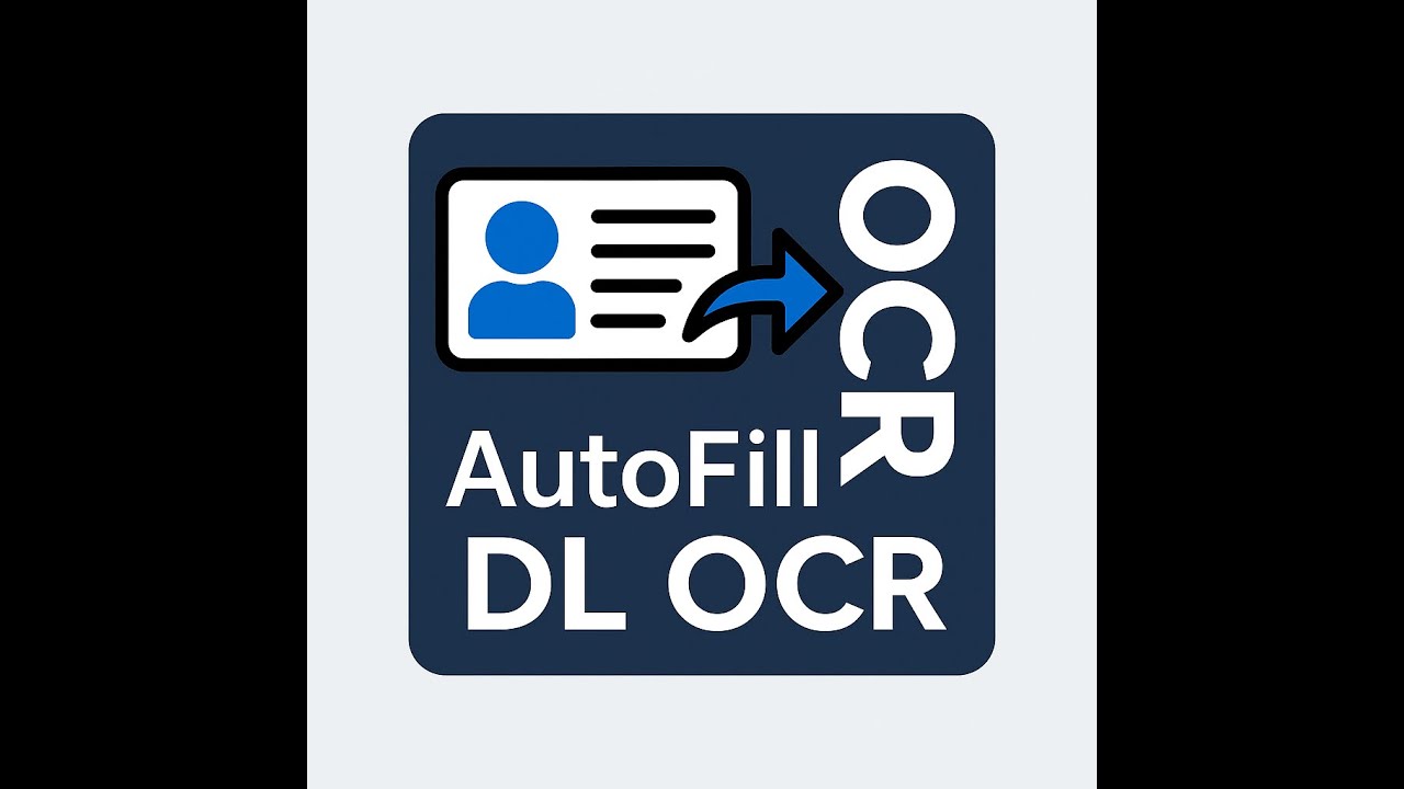AutoFill DL OCR | Automating Data Entry with Python + OCR Demonstration