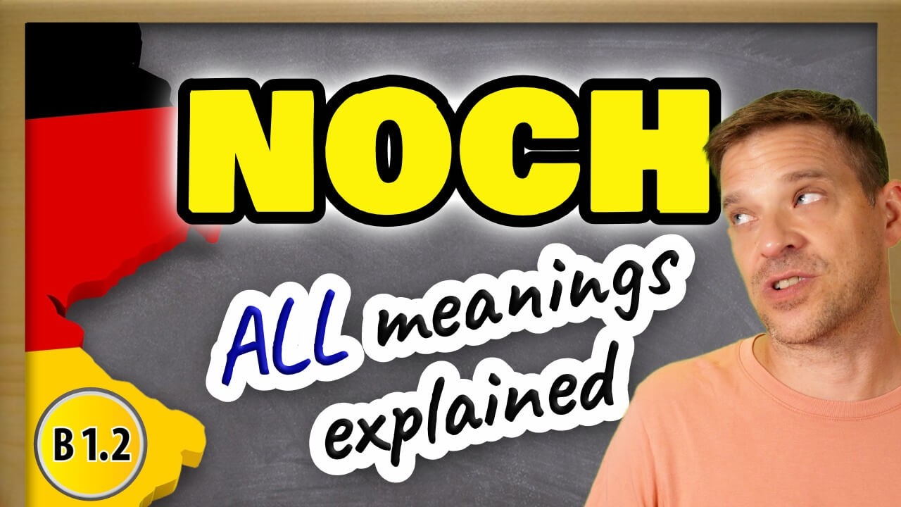 The 4 meanings of NOCH