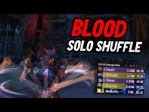 Blood DK Does HUGE Damage!!! - 10.1.7 Dragonflight PvP