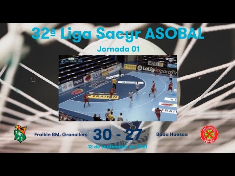 32ª Liga Sacyr ASOBAL J01: Fraikin BM. Granollers - Bada Huesca 30-27