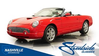 Video Thumbnail for 2002 Ford Thunderbird