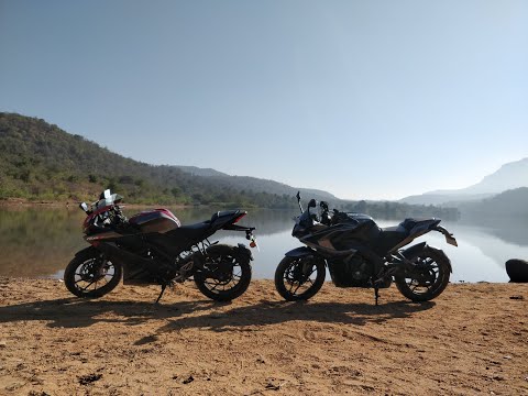 Dandiganahalli Dam | Weekend Ride | ft. Shrikesh's R15