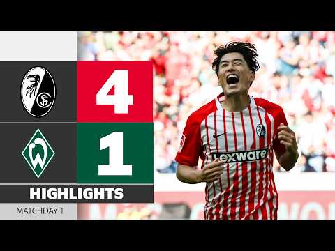 Resumen SC Freiburg vs Werder Bremen Jornada 1