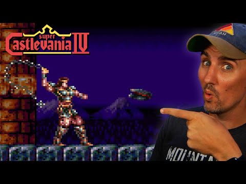 Super Castlevania 4 IS THE BEST | SNES Playthrough with Stuttering Craig