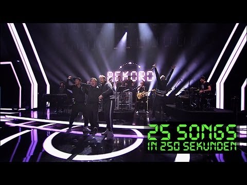 Die Fantastischen Vier - Medley - ECHO (25 Songs in 250 Sekunden)