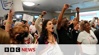 Issue 1: Ohio vote delivers win for abortion-rights supporters - BBC News