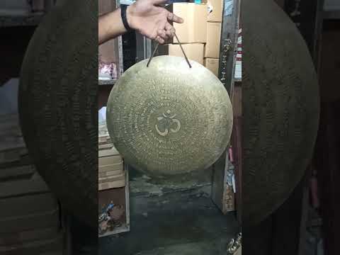 Shrinath Art Gallery Bronze Tibetan Meditation Gong