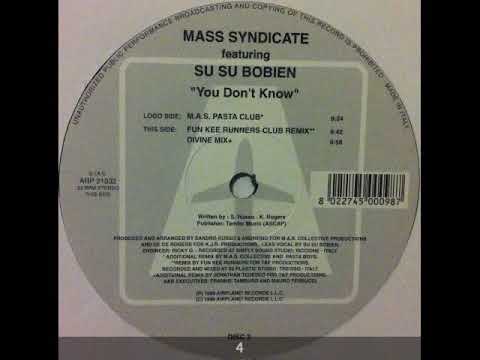 Mass Syndicate Feat Su Su Bobien-You Don't Know (Fun Kee Runners Club Remix)