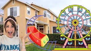We Turned Our Home Into An Amusement Park!