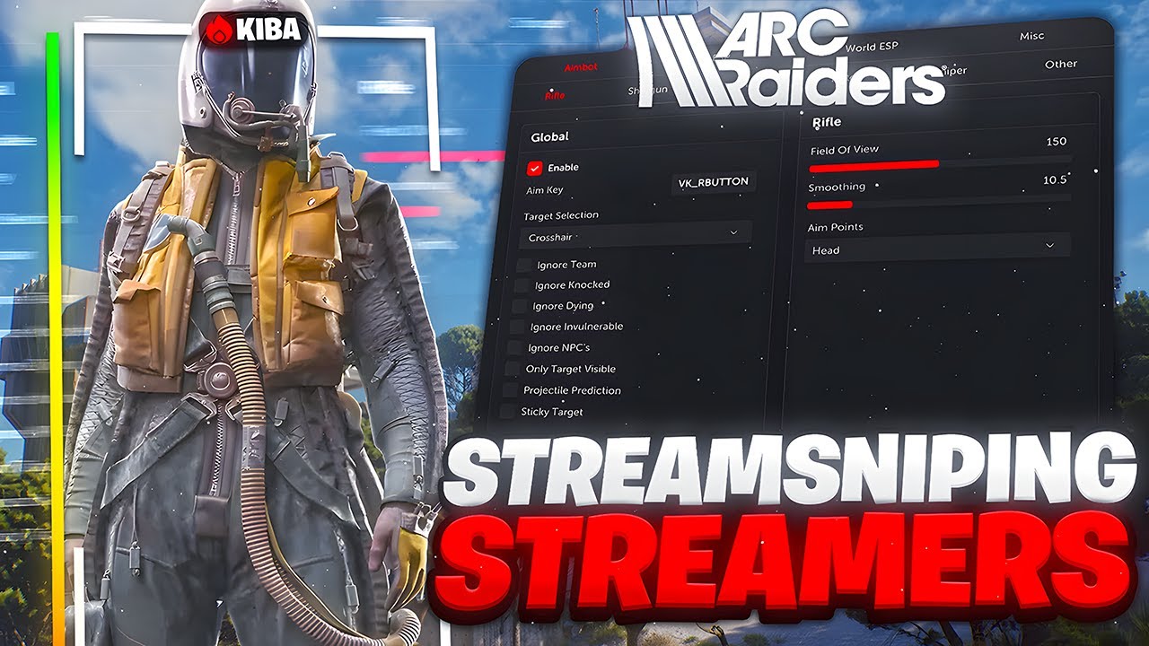I Tried Arc Raiders Cheats to Streamsnipe.. (And this happend)