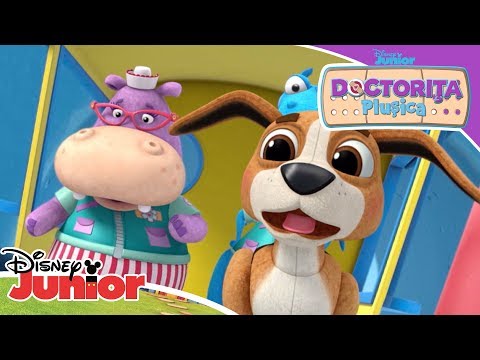 Echipa de salvare: Trenul Turbo 🚆 | Doctorița Plușica | Disney Junior România
