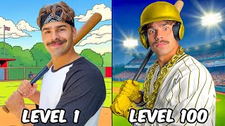 I Played Baseball From Level 1 to Level 100