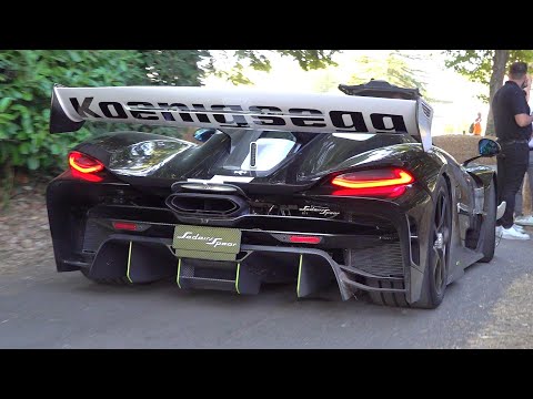 1625HP Koenigsegg Sadair’s Spear - Start, Brutal SOUNDS, Donuts & Crazy Accelerations!