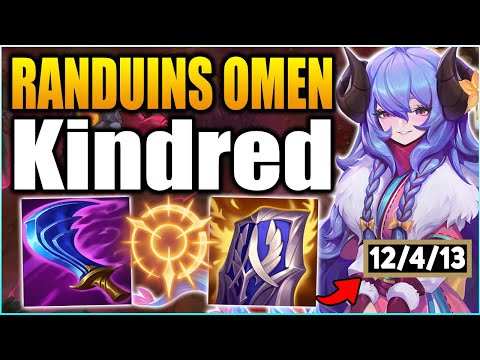 "Why Do You Keep Playing Off Tank Kindred Is It Broken?" (Randuins Omen Kindred) - League Of Legends