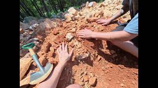 QUARTZ CRYSTALS in mt Ida Arkansas.