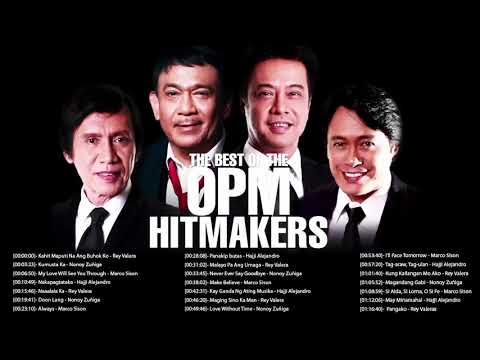 Hajji Alejandro, Rico, Rey Valera, Marco Sison Greatest Playlist 2020   The Best of OPM Hitmakers 1