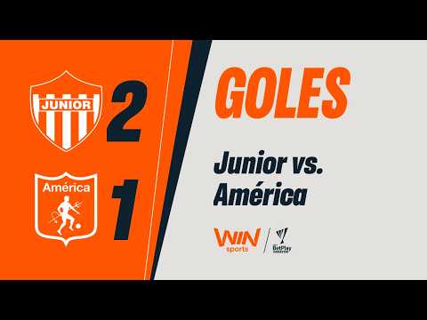 Junior vs. América (goals) | Liga BetPlay Dimayor 2026-1 | Matchday 7