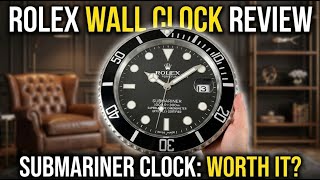 WOW !! The Rolex Wall Clock Submariner Dealer Display REVIEW is HERE