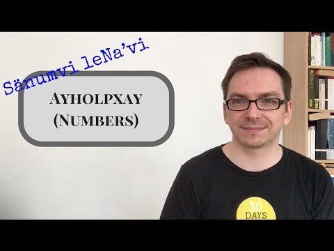 Sänumvi – Na'vi Lession 15: Ayholpxay (numbers)