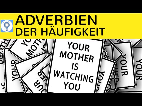 Häufigkeitsadverbien - Satzstellung / word order im Englischen Teil 5