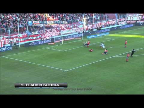 Gol de Guerra.Independiente 0 Defensa 1.Fecha 40.Torneo Primera B Nacional.FPT