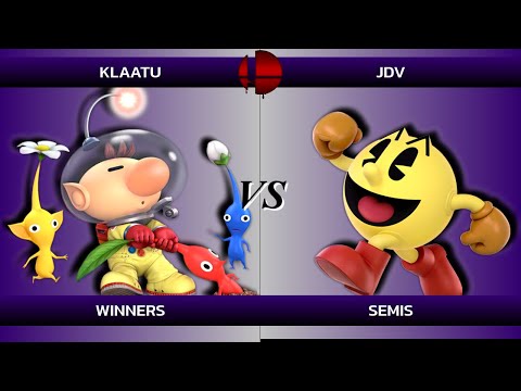 Back in Blood 3 - Klaatu (Olimar) vs JDV (Pac-Man) - Winners Semis