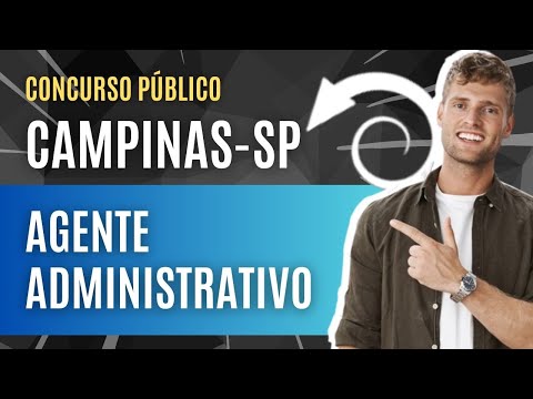 Concurso da Prefeitura de Campinas-SP 2023 - Material PREPARATÓRIO para Agente Administrativo