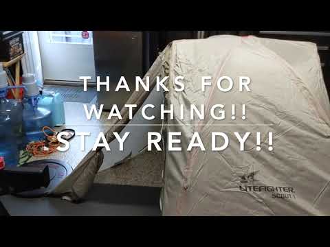 Litefighter Scout 1 Individual Shelter/Tent- First Impressions
