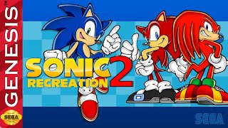 Sonic 2 Recreation - Hack of Sonic the Hedgehog 2 - Sega Genesis