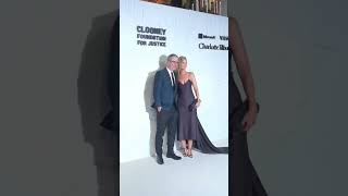 John Oliver and wife Kate Norley attend #TheAlbies for the Clooney Foundation for Justice