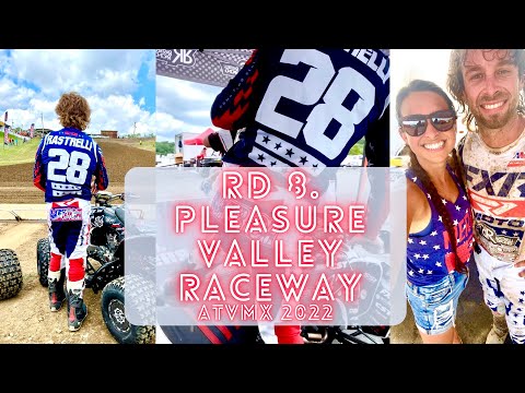 RD. 8 | PLEASURE VALLEY RACEWAY | SEWARD, PA | JEFFREY RASTRELLI | JULY 4th VACATION | ATVMX 2022